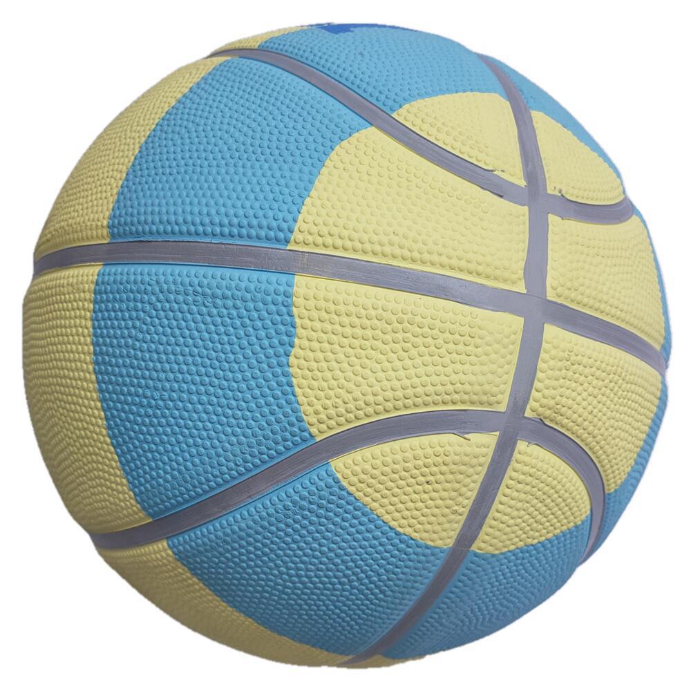 Wales No. 7 Rubber Rainbow Basketball Teenagers for Basketball Training Primary School Students Special-Purpose Ball Support Domestic and Foreign Trade