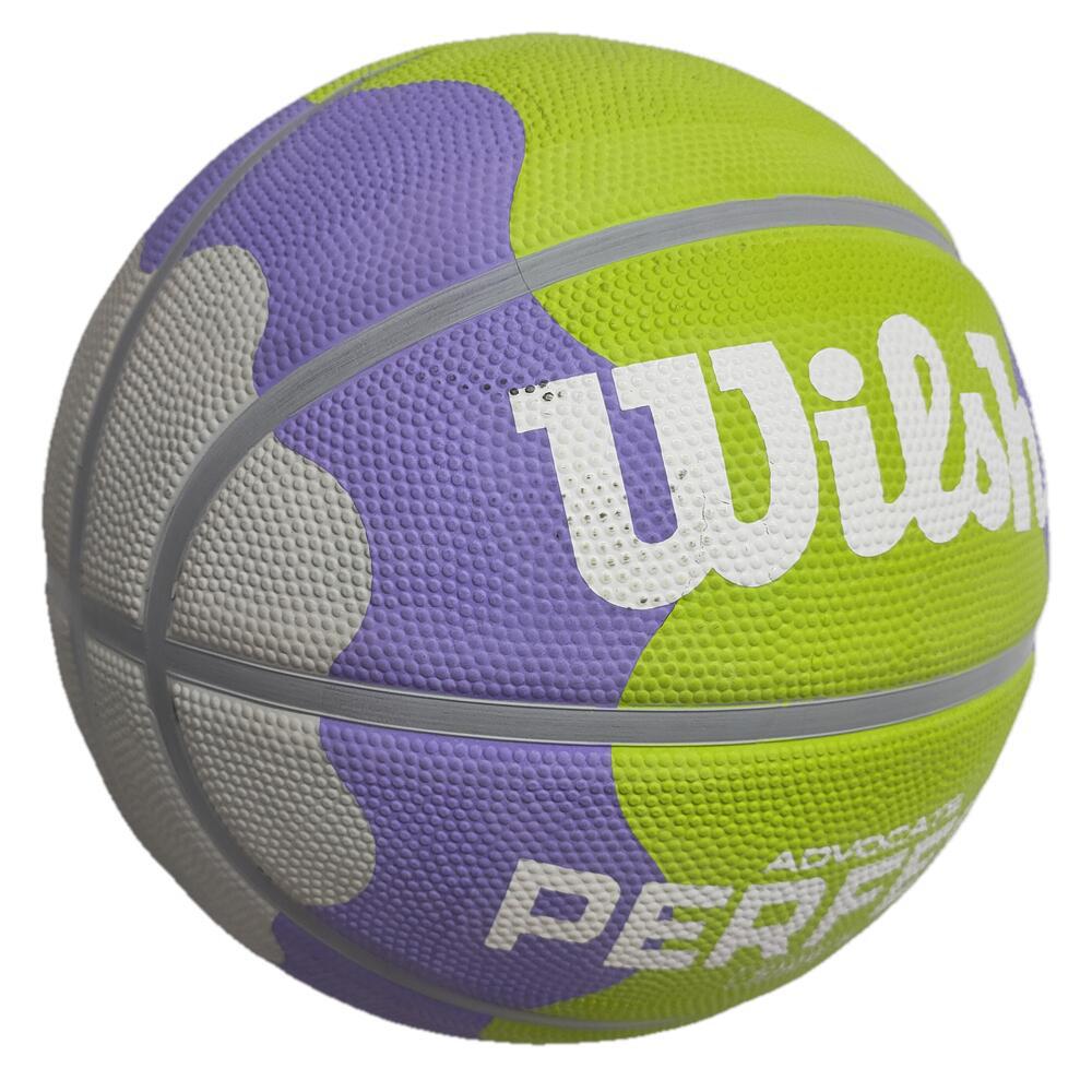 Wales No. 7 Rubber Rainbow Basketball Teenagers for Basketball Training Primary School Students Special-Purpose Ball Support Domestic and Foreign Trade