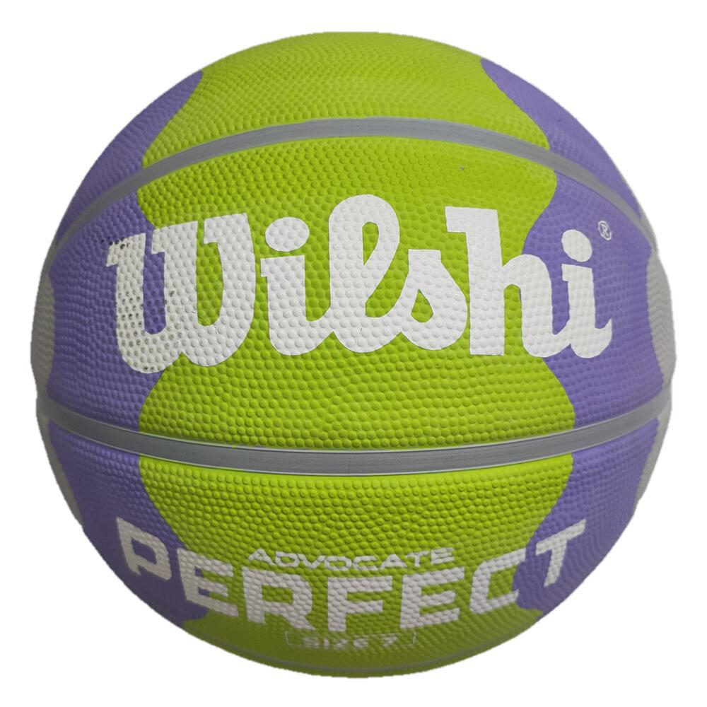 Wales No. 7 Rubber Rainbow Basketball Teenagers for Basketball Training Primary School Students Special-Purpose Ball Support Domestic and Foreign Trade