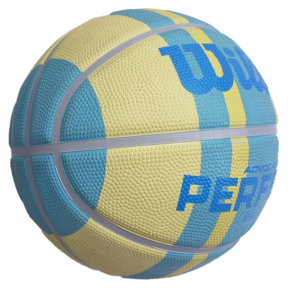 Wales No. 7 Rubber Rainbow Basketball Teenagers for Basketball Training Primary School Students Special-Purpose Ball Support Domestic and Foreign Trade