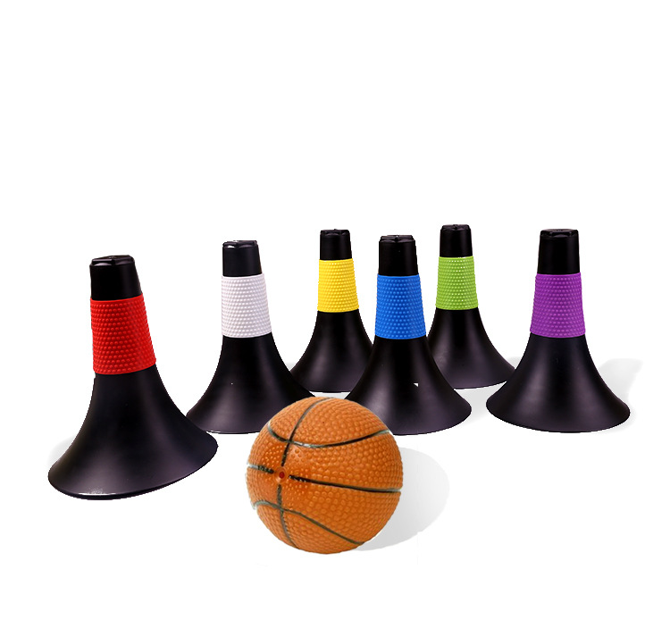 Basketball Training Megaphone Logo Barrel Symbol Cone Ice Cream Cone 23cm Basketball Training Megaphone Ball Control Fengshui Ball