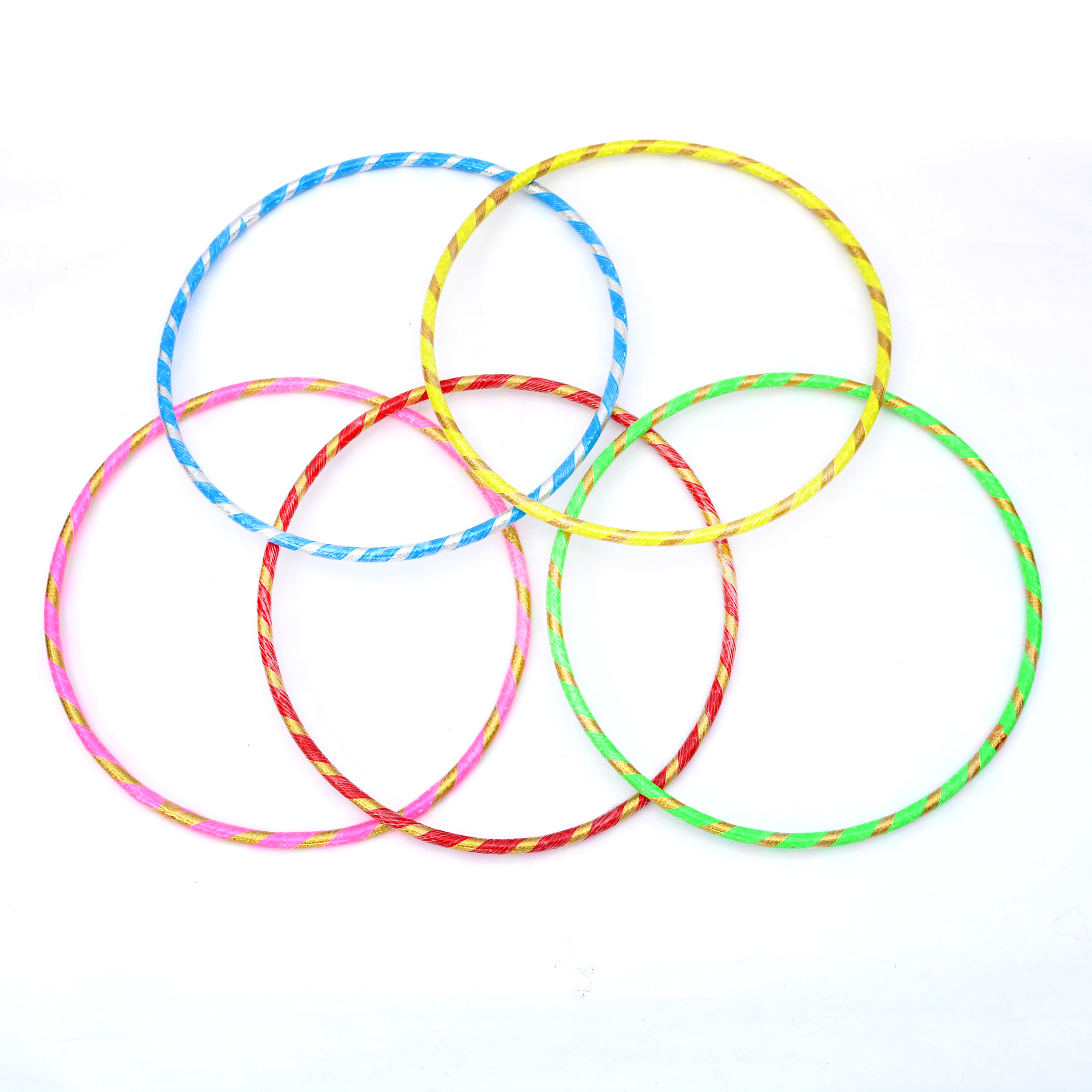 For children with a 1.6 cm tube reflective hula hoop fitness circle, beginners sports equipment hula hoop