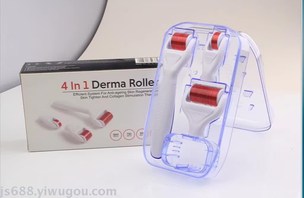 4 in a micro needle wheel beauty needle painless micro needle roller 4 in a micro needle wheel beauty needle painless micro needle roller