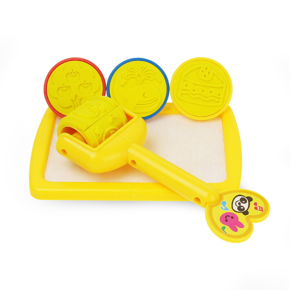 Children&#039;s Water Canvas Accessories Painting Tools Matching Water Pen Water Canvas Roller Seal Painting Toys