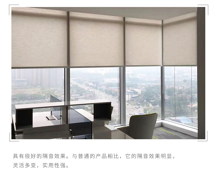 Half Shade Roller Shutter Curtain Factory Direct Sales Conference Room Office Industrial Plant Customizable Shading Insulated Roller Shutter Half Shade Roller Shutter Curtain Factory Direct Sales Conference Room Office Industrial Plant Customizable Shading Insulated Roller Shutter