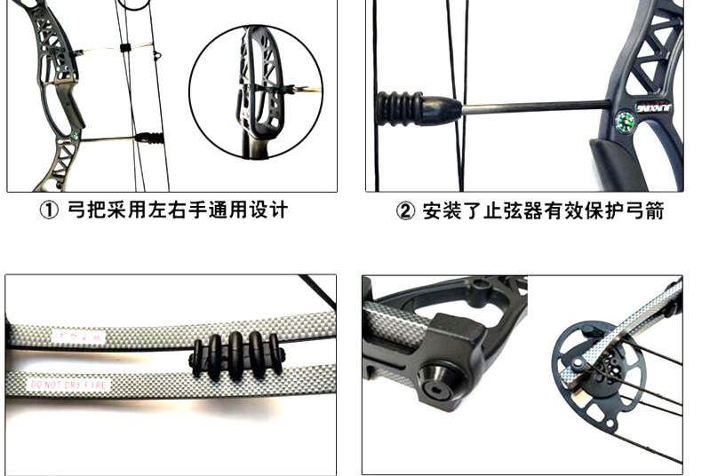 Junxing Glory Composite Bow and Arrow Manufacturer Mechanical Pulley Bow Shooting Archery Supplies Competitive Arrow Hall Competition Junxing Glory Composite Bow and Arrow Manufacturer Mechanical Pulley Bow Shooting Archery Supplies Competitive Arrow Hall Competition