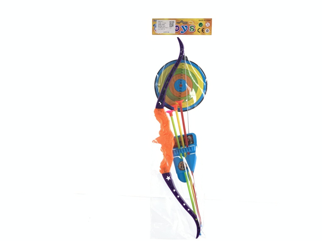 Solid Color Skyhawk Bow and Arrow Family Outdoor Sports Cross-Border New Children Puzzle Small Toy Series