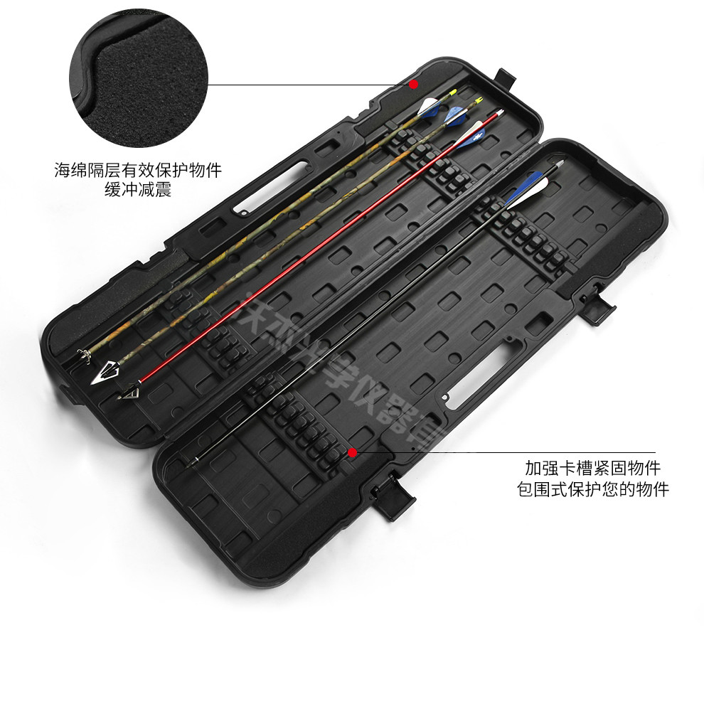 GC30 military case high precision high seismic military case bow and arrow box