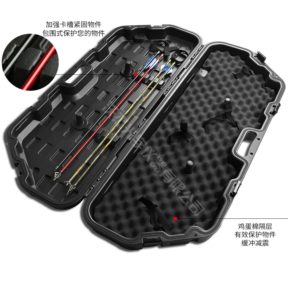 GC29 military case high precision high seismic military case bow and arrow box