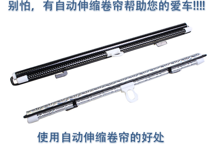 68 * 125cm Black Dot Retractable Roller Shutter Insulation Anti-UV Retractable Sunshade Front Windscreen Sun Block 68 * 125cm Black Dot Retractable Roller Shutter Insulation Anti-UV Retractable Sunshade Front Windscreen Sun Block