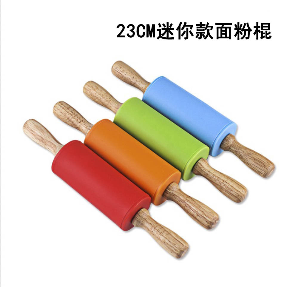 Baking Tool Small Silicone Children's Roller Rolling Rolling Stick Rolling Stick Rolling Pin Rolling Stick Flour Stick Rod Rolling Stick Baking Tool Small Silicone Children's Roller Rolling Rolling Stick Rolling Stick Rolling Pin Rolling Stick Flour Stick Rod Rolling Stick