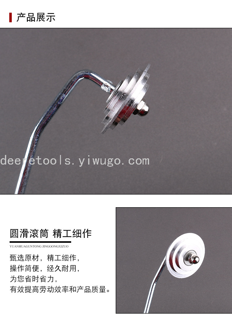 FRP Special Tool Hand Paste Tool Anti-Foaming Drum Defoaming Roller Corner Roller FRP Special Tool Hand Paste Tool Anti-Foaming Drum Defoaming Roller Corner Roller