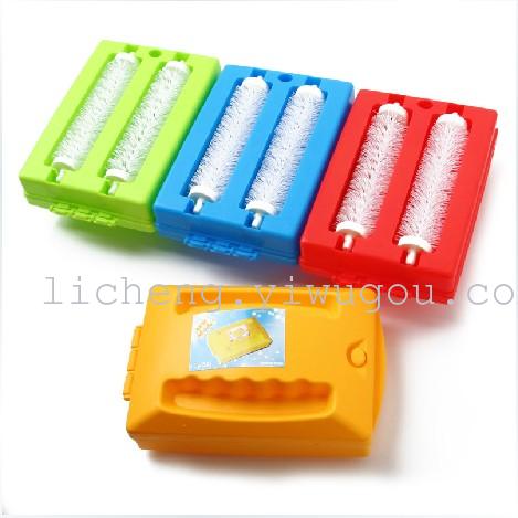 Bed sofa brush roller Cap strong static electricity carpet brush plastic brushes cleaning brushes