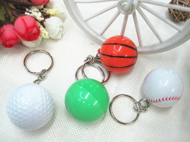 Leisure sporting goods basketball keychain 2.8cm tennis pendant mini golf fan your baseball factory Leisure sporting goods basketball keychain 2.8cm tennis pendant mini golf fan your baseball factory