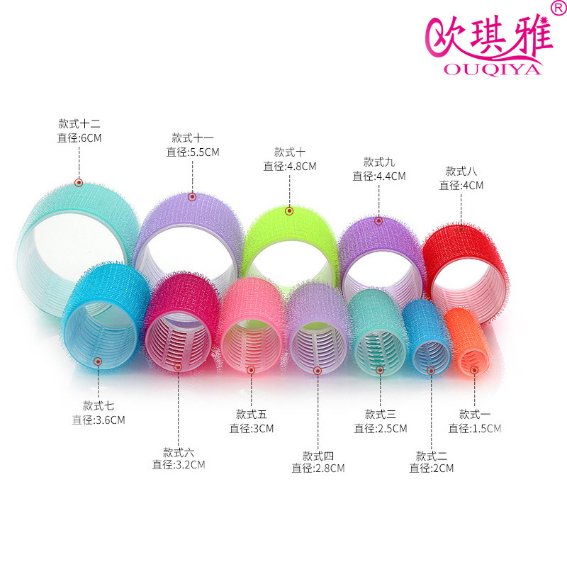 Bangs Fluffy NonIroning SelfAdhesive Hair Roller SelfAdhesive Hair Roller Rinka Haircut Hairdressing DIY Styling Tools