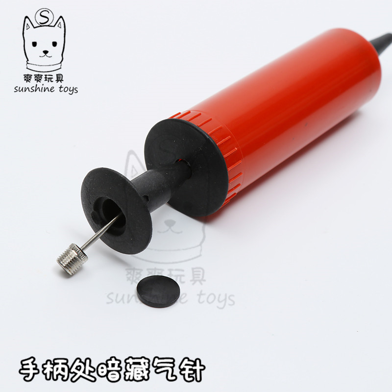 Portable air needle pump small leather Ball Kindergarten Toy football basketball Inflator plastic Mini Manual manufacturer