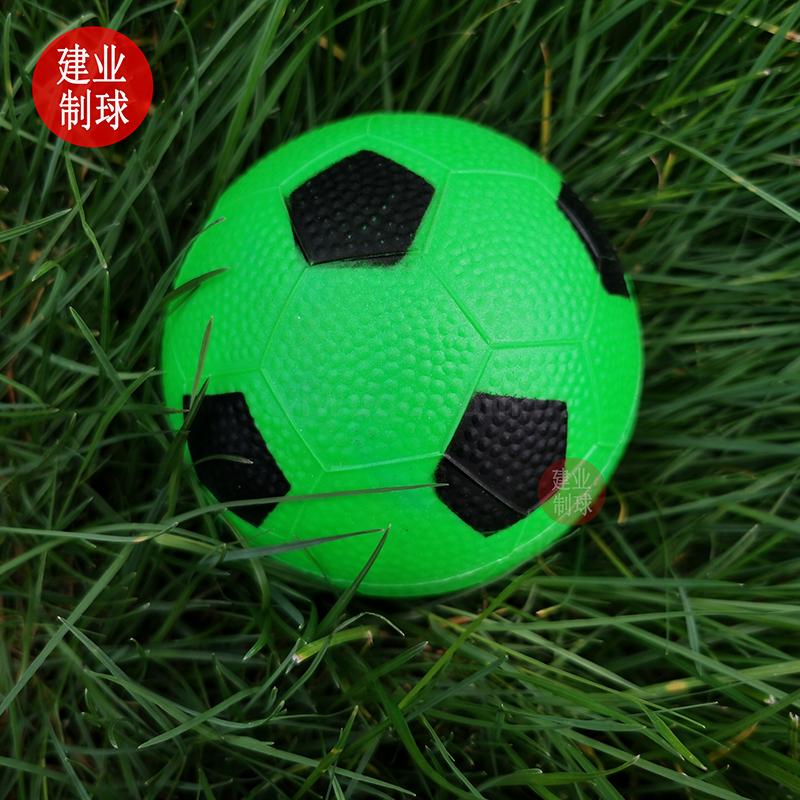 Manufacturers direct children inflatable rubber ball 16cm basketball children outdoor patting ball football wholesale