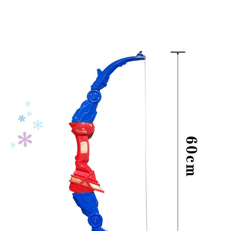 Children's Bow and Arrow Toy Outdoor Shooting Folding Deformation Archery with Sucker Target Boy Sports Suit Exclusive for Cross-Border