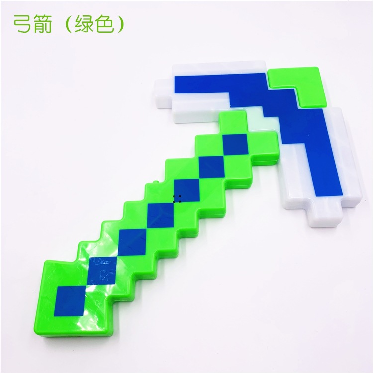My World Game Peripheral Luminous Sound Diamond Sword Axe Bow and Arrow Children Stall Toy Luminous Sword My World Game Peripheral Luminous Sound Diamond Sword Axe Bow and Arrow Children Stall Toy Luminous Sword