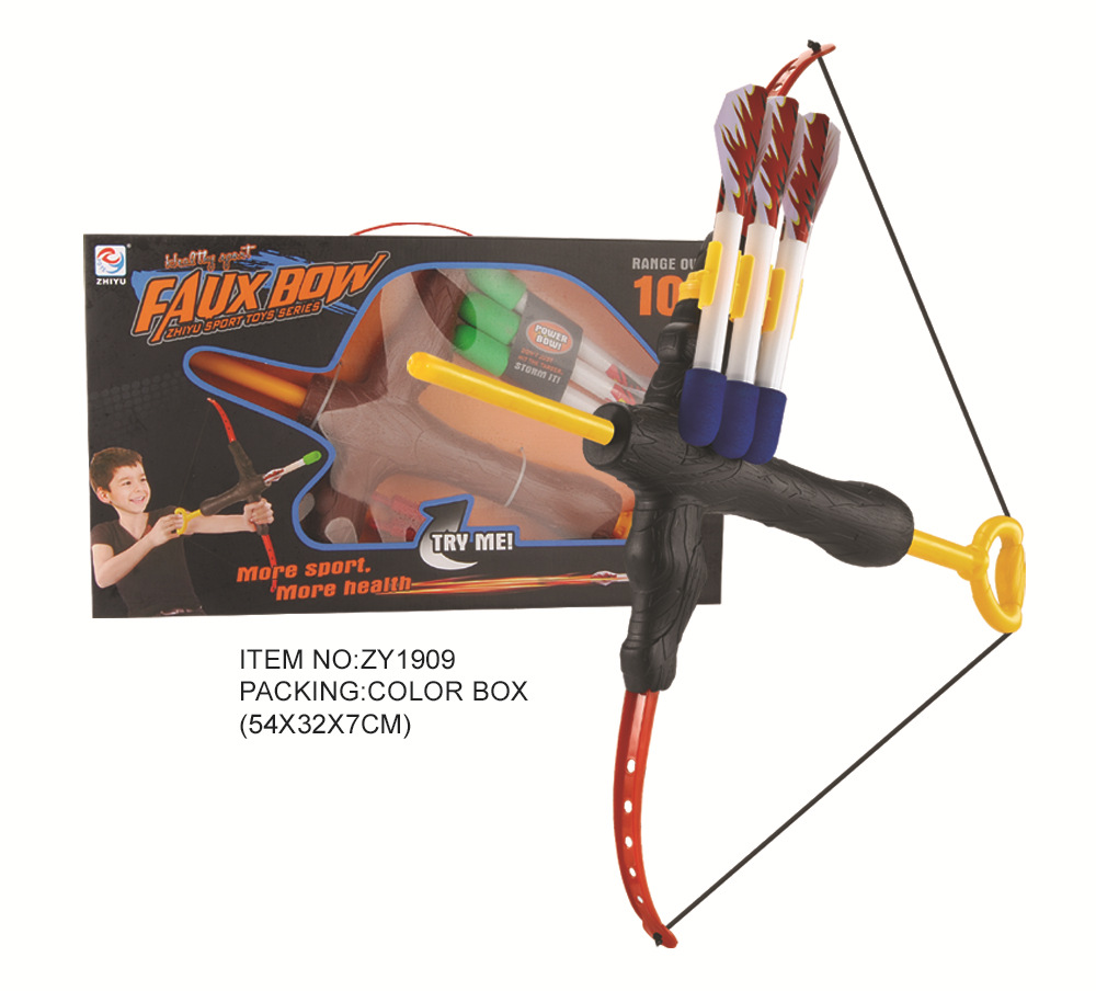 Factory Direct Sales Cross-Border Children&#039;s Simulation Shooting Bow and Arrow Combination Sports Outdoor Sports Toys Soft Elastic Sucker Toys