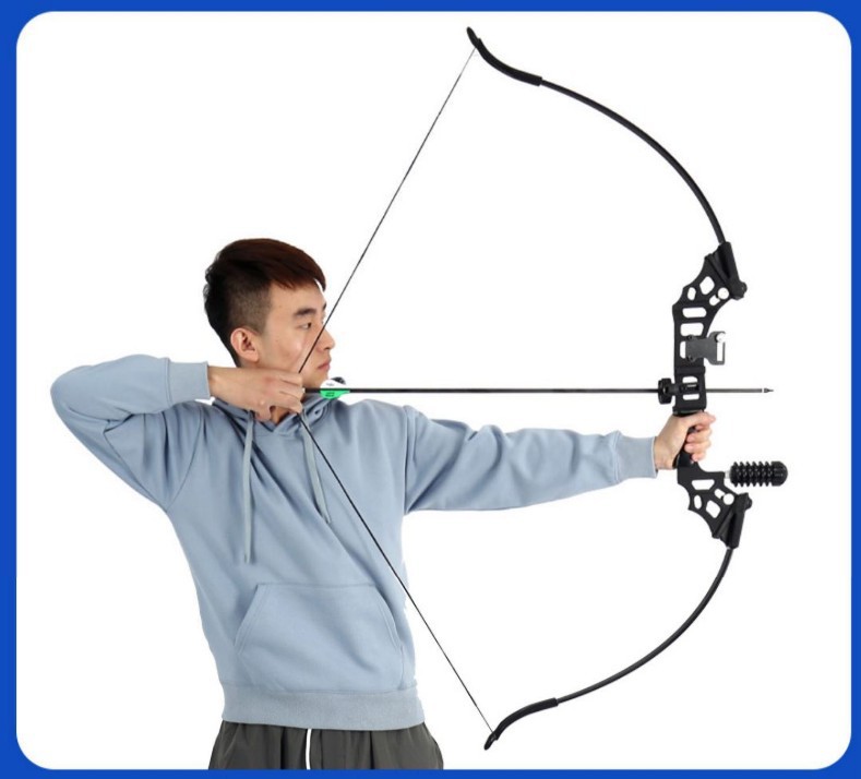 Lightning Wolf Split Alloy Straight Pull Bow Reflex Bow Arrow Shooting Sports Cam Bow Outdoor Competitive Bow and Arrow Lightning Wolf Split Alloy Straight Pull Bow Reflex Bow Arrow Shooting Sports Cam Bow Outdoor Competitive Bow and Arrow