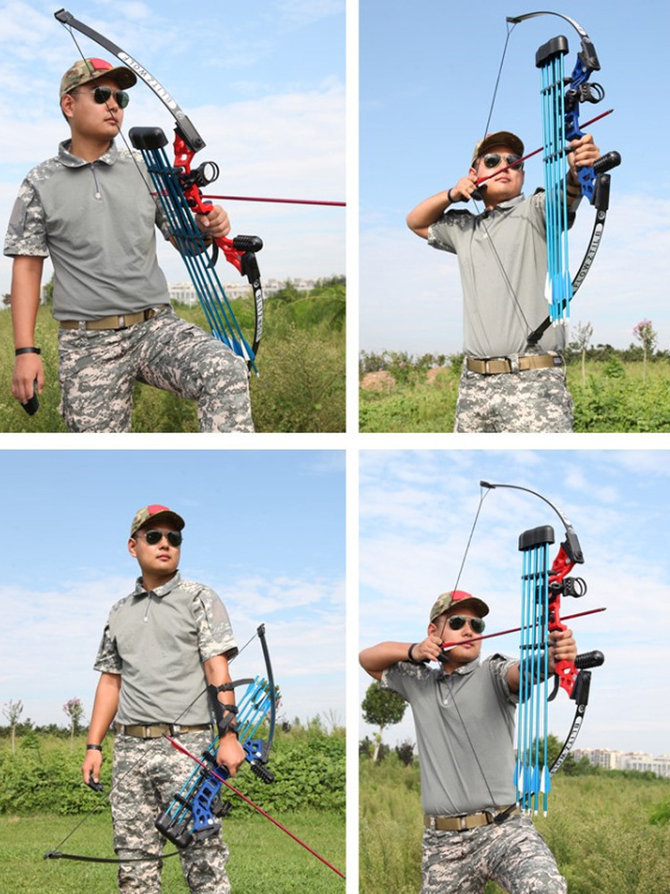 Lightning Wolf Split Alloy Straight Pull Bow Reflex Bow Arrow Shooting Sports Cam Bow Outdoor Competitive Bow and Arrow Lightning Wolf Split Alloy Straight Pull Bow Reflex Bow Arrow Shooting Sports Cam Bow Outdoor Competitive Bow and Arrow