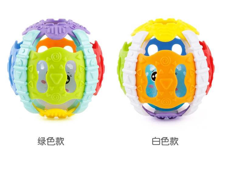 Yanuo Toy Baby Rattle Soft Rubber Teeth-Biting Hand Ball Toy with Sound and Light Fitness Ball Newborn Puzzle Yanuo Toy Baby Rattle Soft Rubber Teeth-Biting Hand Ball Toy with Sound and Light Fitness Ball Newborn Puzzle