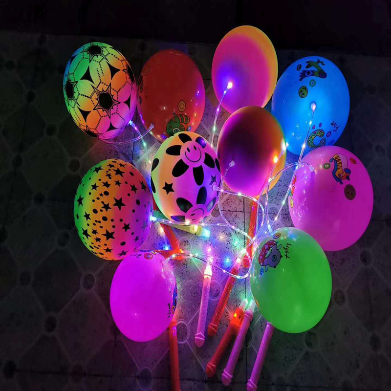 Luminous Swing Ball Portable Flash Bounce Ball New Bounce Ball Children Fitness Ball Factory Wholesale