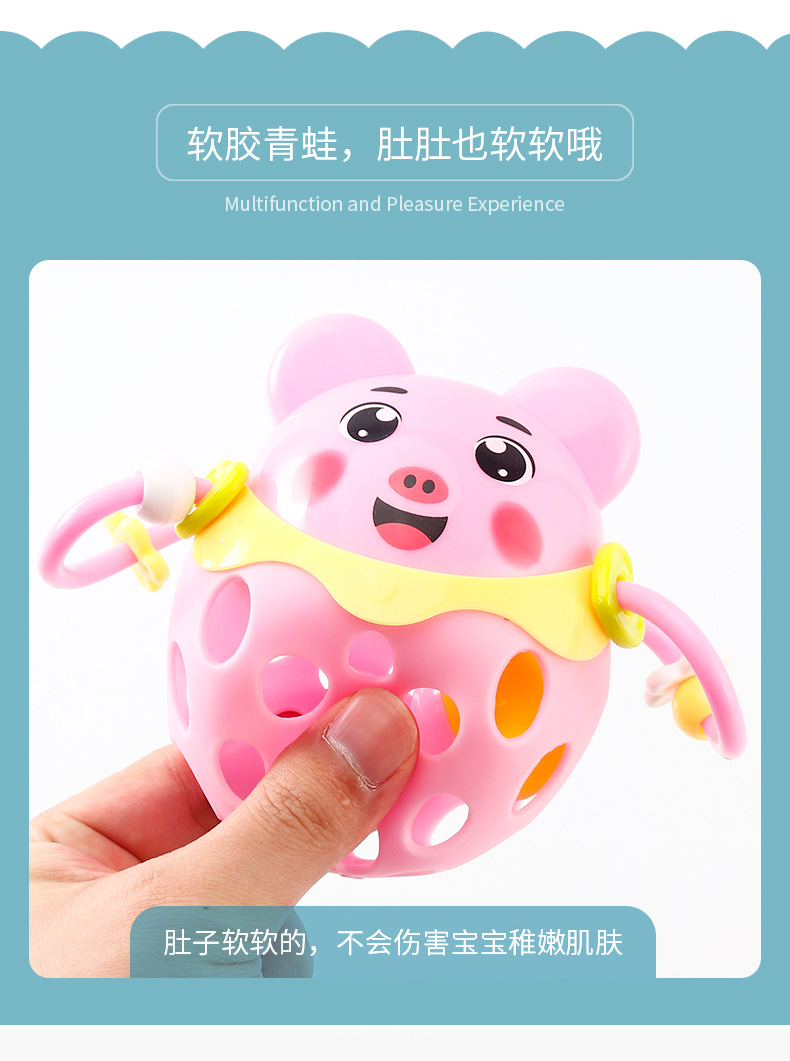 Port Bichon Baby Fitness Ball Baby Animal Rattle Ball Hand Ball Soft Rubber Ball Rattle Hand Ball Toy Port Bichon Baby Fitness Ball Baby Animal Rattle Ball Hand Ball Soft Rubber Ball Rattle Hand Ball Toy