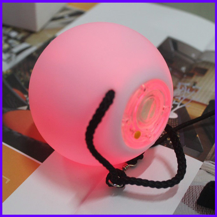 LED Luminous Vinyl Ball Nine Function Flash Poi Dance Supplies Acrobatics Props Yo-Yo Fancy Fitness Ball LED Luminous Vinyl Ball Nine Function Flash Poi Dance Supplies Acrobatics Props Yo-Yo Fancy Fitness Ball