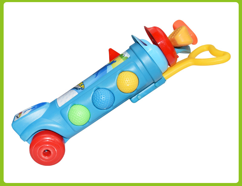 Hot Sale Children's Parent-Child Practice Golf Set Indoor and Outdoor Sports Fitness Ball Toys Outdoor D