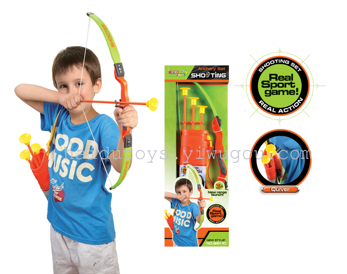 HAIDU toys, sports toy bow and arrow combination (window box) A45875 HAIDU toys, sports toy bow and arrow combination (window box) A45875