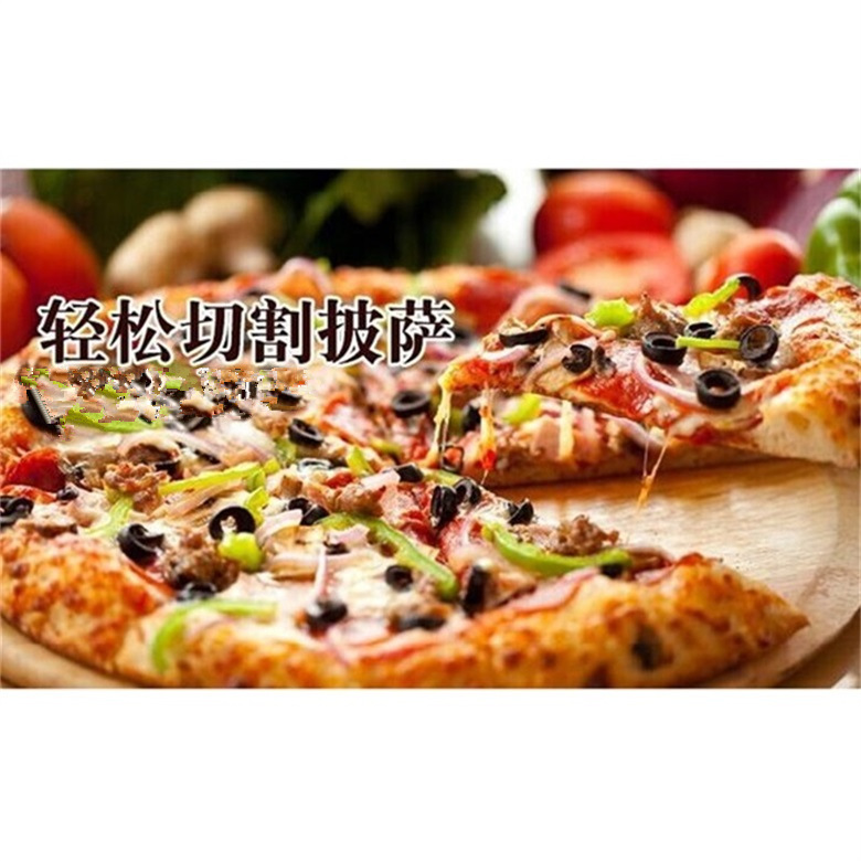 Pizza Cut Household round Kitchen Tools Pizza Cutter Baking Tool Roller Pizza Cut Cutter Factory Direct Sales