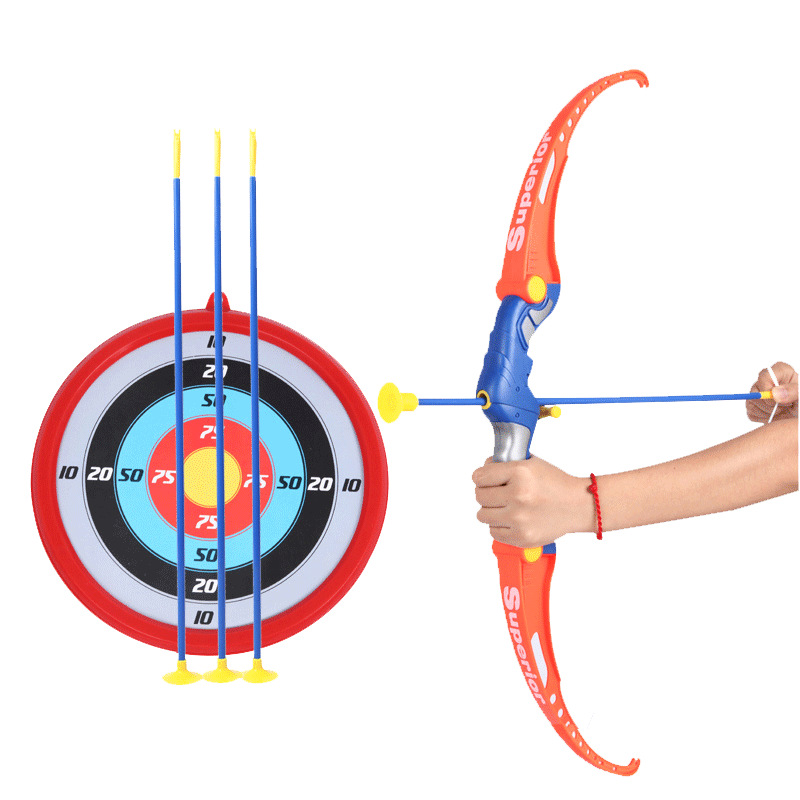 Cross-Border Children&#039;s Bow and Arrow Toys Amazon Shooting Archery with Suction Cup Shengying Sports Park 881-24A