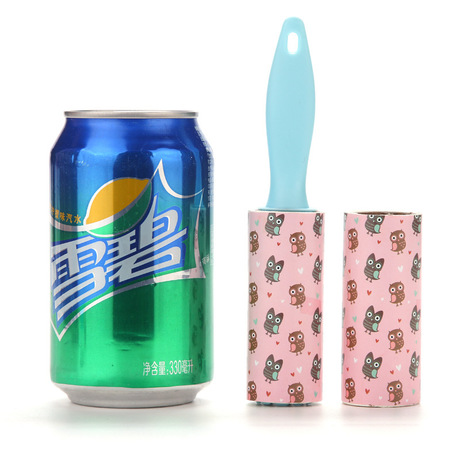 Mini Tearable Clothing Roller Lent Remover Drum Dusting Brush Sticky Layer Paper Dust Removal Hair Remover 30 Layers