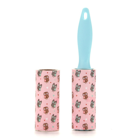 Mini Tearable Clothing Roller Lent Remover Drum Dusting Brush Sticky Layer Paper Dust Removal Hair Remover 30 Layers