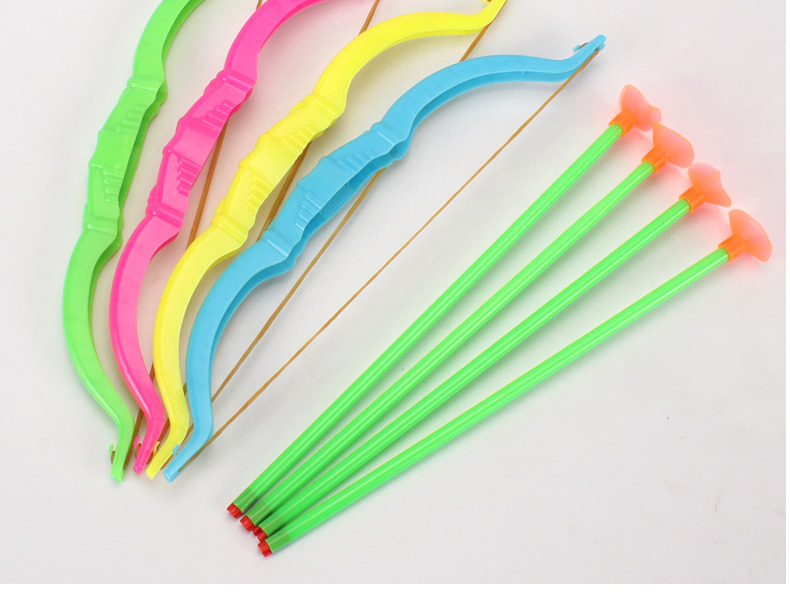 27cm Medium Plastic Bow and Arrow Simulation Shooting Children's Bow and Arrow Hot Sale Educational Stall Toy Factory Wholesale 27cm Medium Plastic Bow and Arrow Simulation Shooting Children's Bow and Arrow Hot Sale Educational Stall Toy Factory Wholesale