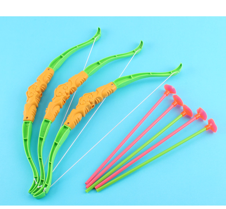 36cm Large Plastic Bow and Arrow Toy Sucker Bow and Arrow Set Children Education Toy Gift Giving Factory Wholesale 36cm Large Plastic Bow and Arrow Toy Sucker Bow and Arrow Set Children Education Toy Gift Giving Factory Wholesale