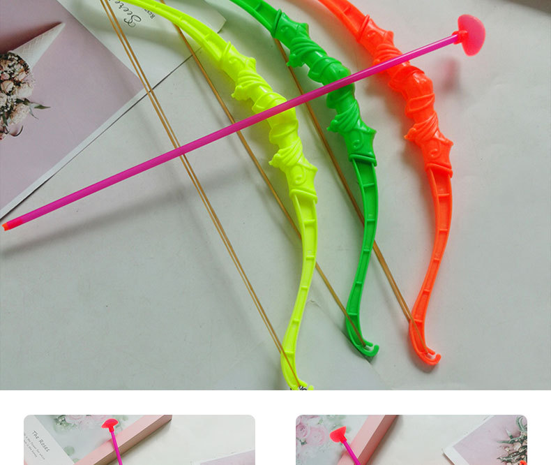Plastic Toy Soft Elastic Sucker Bow and Arrow Set Mini Bow and Arrow Children Education Toy Night Market Stall Supply Plastic Toy Soft Elastic Sucker Bow and Arrow Set Mini Bow and Arrow Children Education Toy Night Market Stall Supply