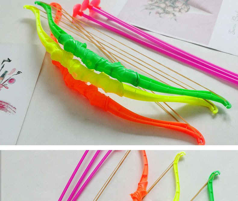 Plastic Toy Soft Elastic Sucker Bow and Arrow Set Mini Bow and Arrow Children Education Toy Night Market Stall Supply Plastic Toy Soft Elastic Sucker Bow and Arrow Set Mini Bow and Arrow Children Education Toy Night Market Stall Supply