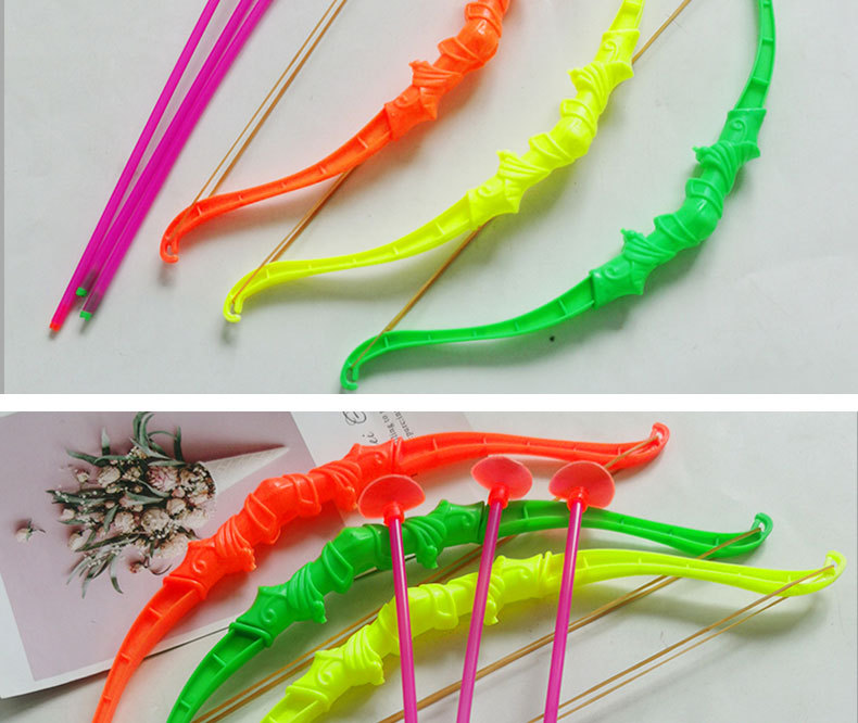 Plastic Toy Soft Elastic Sucker Bow and Arrow Set Mini Bow and Arrow Children Education Toy Night Market Stall Supply Plastic Toy Soft Elastic Sucker Bow and Arrow Set Mini Bow and Arrow Children Education Toy Night Market Stall Supply