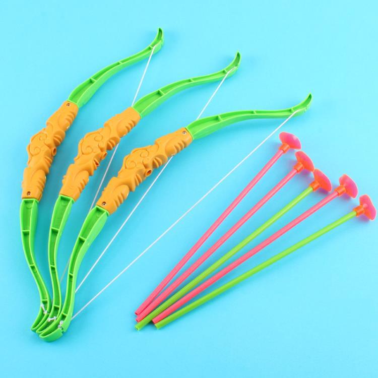 45cm Large Plastic Bow and Arrow Toy Sucker Bow and Arrow Set Children Education Toy Gift Giving Factory Wholesale 45cm Large Plastic Bow and Arrow Toy Sucker Bow and Arrow Set Children Education Toy Gift Giving Factory Wholesale