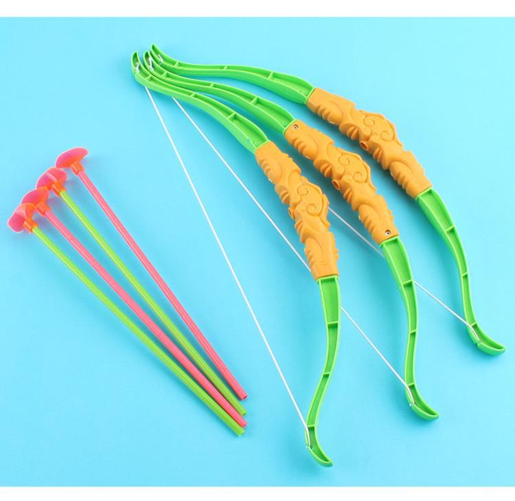45cm Large Plastic Bow and Arrow Toy Sucker Bow and Arrow Set Children Education Toy Gift Giving Factory Wholesale 45cm Large Plastic Bow and Arrow Toy Sucker Bow and Arrow Set Children Education Toy Gift Giving Factory Wholesale