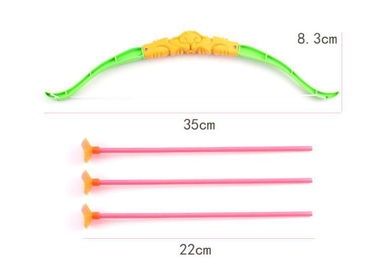 45cm Large Plastic Bow and Arrow Toy Sucker Bow and Arrow Set Children Education Toy Gift Giving Factory Wholesale 45cm Large Plastic Bow and Arrow Toy Sucker Bow and Arrow Set Children Education Toy Gift Giving Factory Wholesale