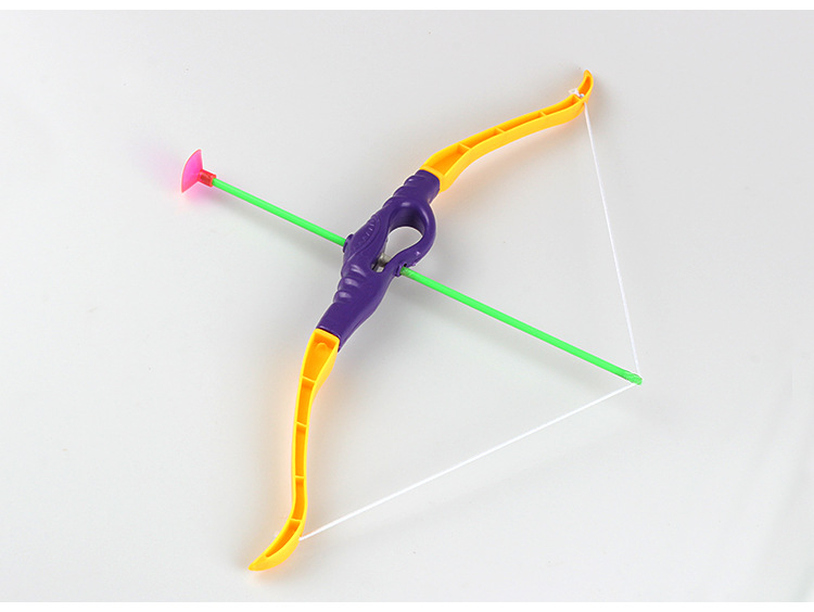 Children's Small Simulation Bow and Arrow Toy Soft Elastic Sucker Bow and Arrow Military Model Toy Wholesale Stall Hot Sale Children's Small Simulation Bow and Arrow Toy Soft Elastic Sucker Bow and Arrow Military Model Toy Wholesale Stall Hot Sale