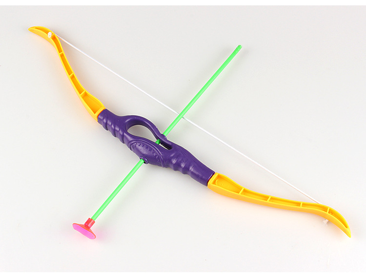 Children's Small Simulation Bow and Arrow Toy Soft Elastic Sucker Bow and Arrow Military Model Toy Wholesale Stall Hot Sale Children's Small Simulation Bow and Arrow Toy Soft Elastic Sucker Bow and Arrow Military Model Toy Wholesale Stall Hot Sale