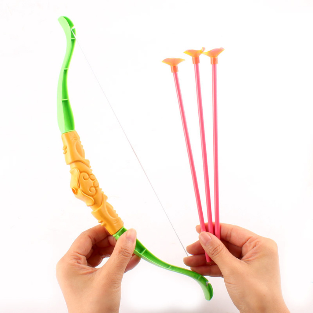 36cm Large Plastic Bow and Arrow Toy Sucker Bow and Arrow Set Children Education Toy Gift Giving Factory Wholesale 36cm Large Plastic Bow and Arrow Toy Sucker Bow and Arrow Set Children Education Toy Gift Giving Factory Wholesale