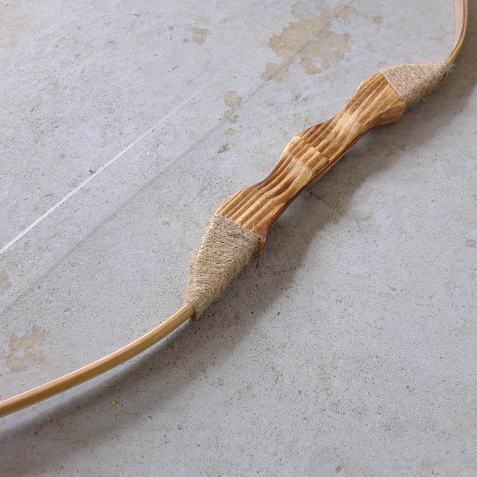 Factory Direct Sales Children's 1 M Hemp Rope Bow and Arrow Model Traditional Bamboo Toy No Killing Power Factory Direct Sales Children's 1 M Hemp Rope Bow and Arrow Model Traditional Bamboo Toy No Killing Power