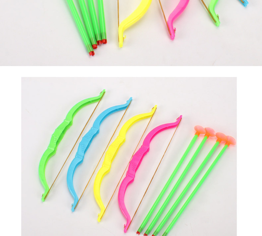 27cm Medium Plastic Bow and Arrow Simulation Shooting Children's Bow and Arrow Hot Sale Educational Stall Toy Factory Wholesale H 27cm Medium Plastic Bow and Arrow Simulation Shooting Children's Bow and Arrow Hot Sale Educational Stall Toy Factory Wholesale H