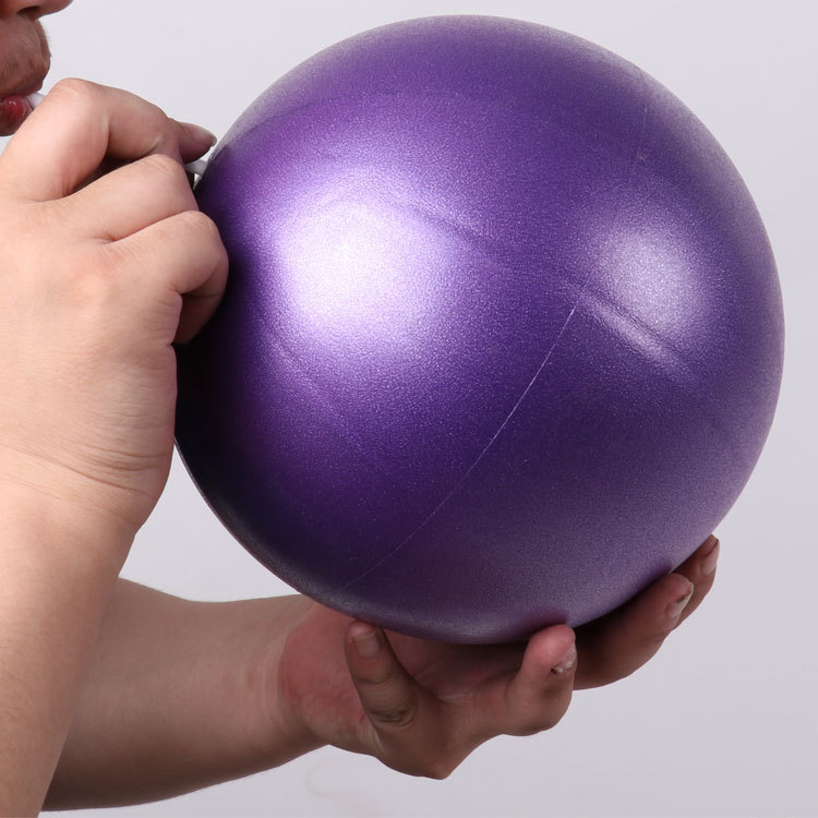 Pilates Yoga Ball Wheat Tube Ball 25cm Balance Fitness Ball Gymnastic Ball PVC Yoga Ball for Children and Pregnant Women